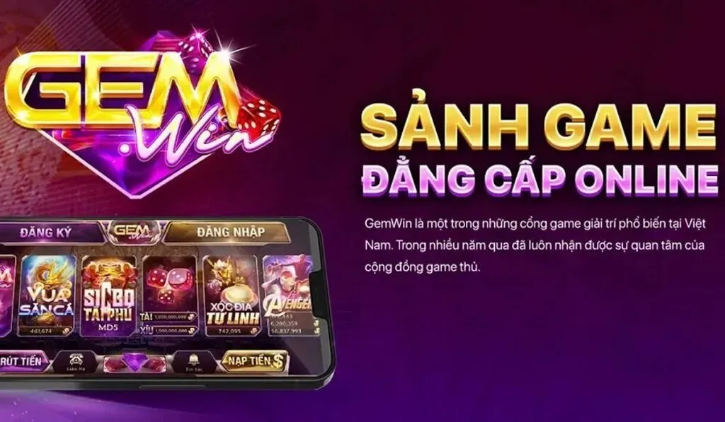 Sảnh game bài đẳng cấp tại gemwin