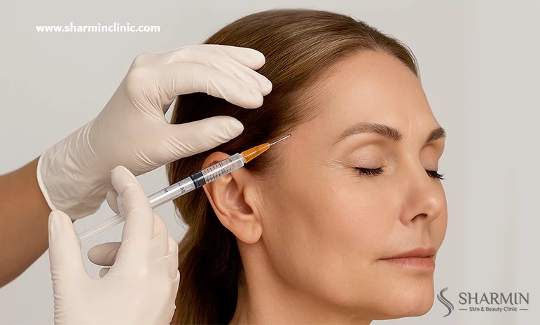 مزایای تزریق فیلر شقیقه