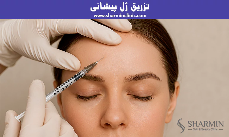 تزریق ژل پیشانی